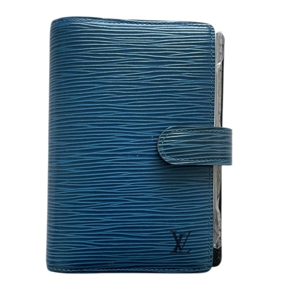 Louis Vuitton Blue Epi Agenda PM